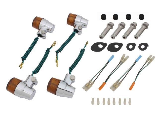 POSH Faith ポッシュ フェイス スーパーバイクミニタイプウインカーセット メッキボディ/オレンジレンズ CB400SF(2006-2007) 152032-33の通販は 12,292円