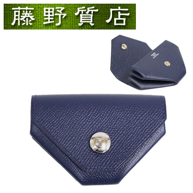 ✨新品未使用✨　HERMES ケース　小銭入れ　ル・ヴァンキャトル　刻印 HERMES - 【中古】 エルメス コインケース 小銭入れ ル・ヴァン