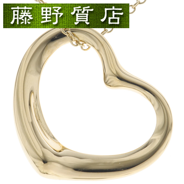 新品仕上げ済) ティファニー TIFFANY オープンハート ネックレス