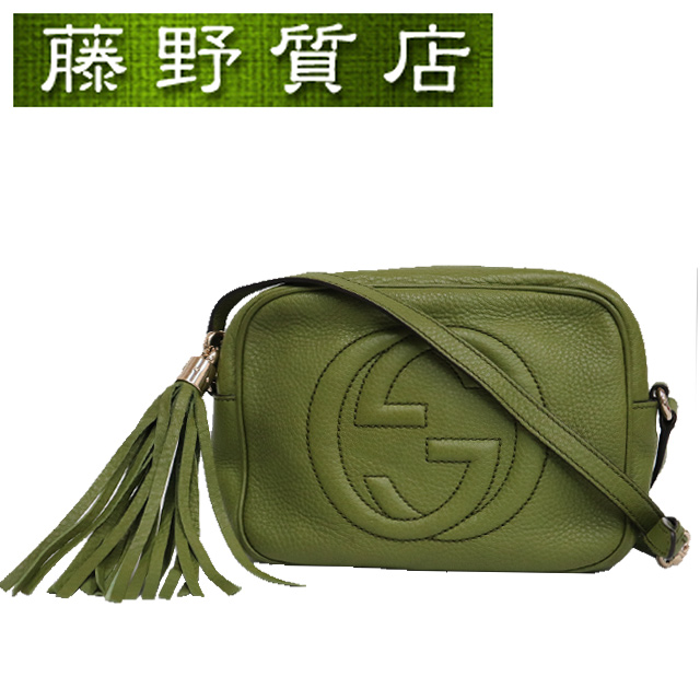 グッチ GUCCI ソーホー ショルダーバッグ レザー 308364 /SR ■OH レディース