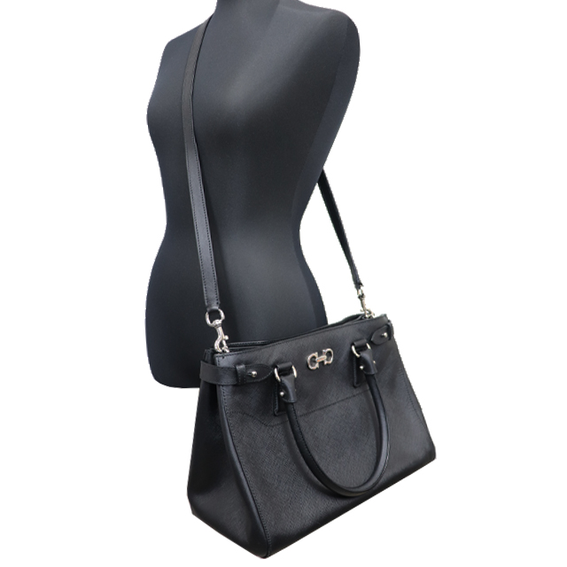 日本未発売/希少/定価30万】フェラガモ ダブルガンチーニ 2way