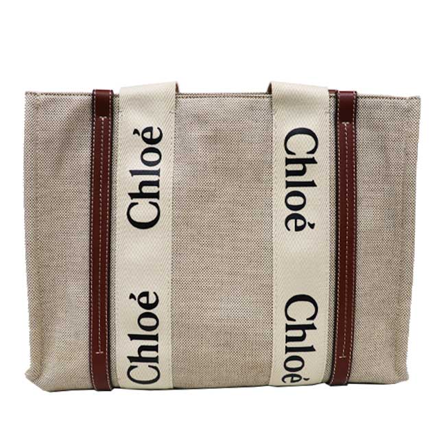 SEE BY CHLOE クロエ レザーバッグ ブラック×ベージュ☆fah