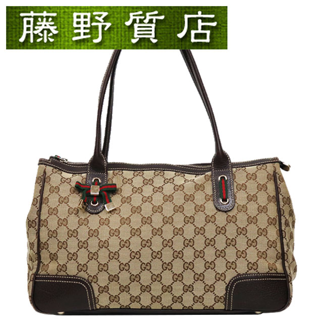 グッチ GUCCI プリンシー GGキャンバス トートバッグ GGキャンバス