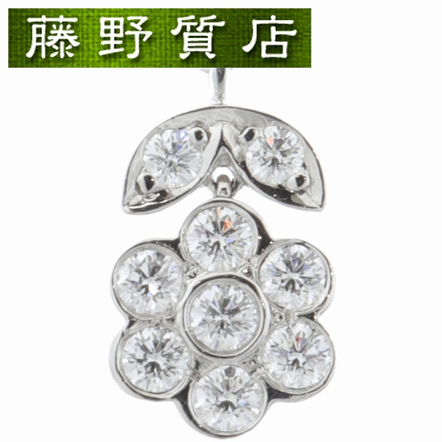 K18WG インビジブルセッティングダイヤネックレス（代引不可）