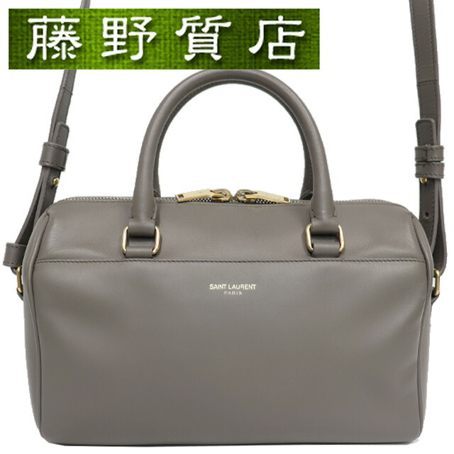 ベイビーダッフル Saint Laurent グレーバッグ 新作入荷，新作 SAINT