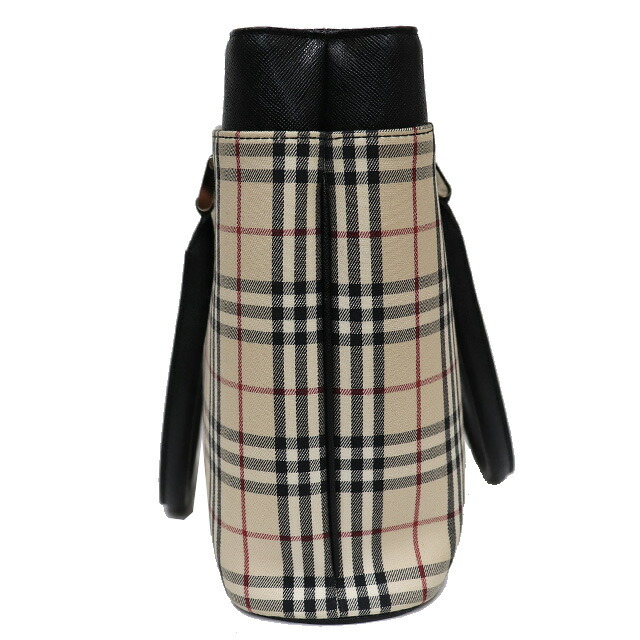 バーバリー BURBERRY ノバチェック トートバック ハンドバッグ