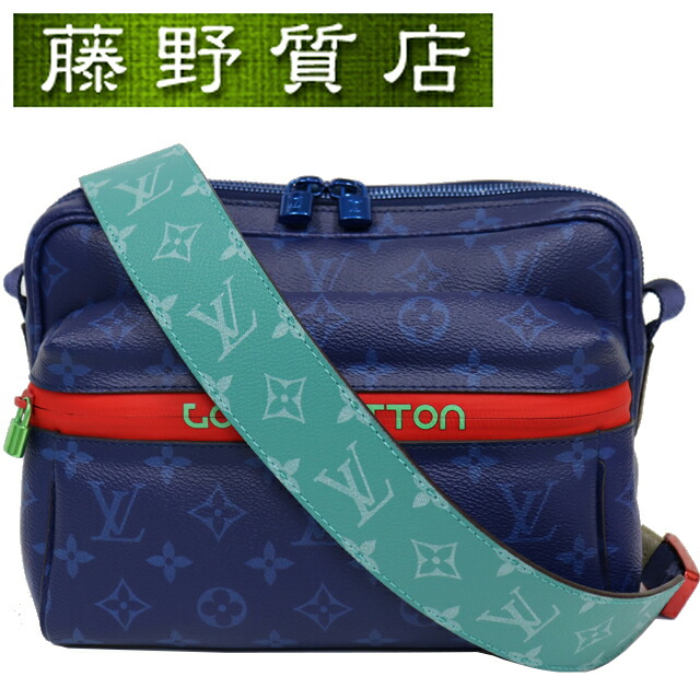 (美品)ルイヴィトン LOUIS VUITTON メッセンジャー PM ショルダー バッグ M43829 斜め掛け モノグラムパシフィック マルチカラー 8214の通販は