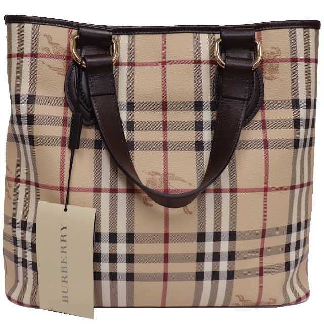 美品)BURBERRY バーバリー ノバチェック トートバッグ