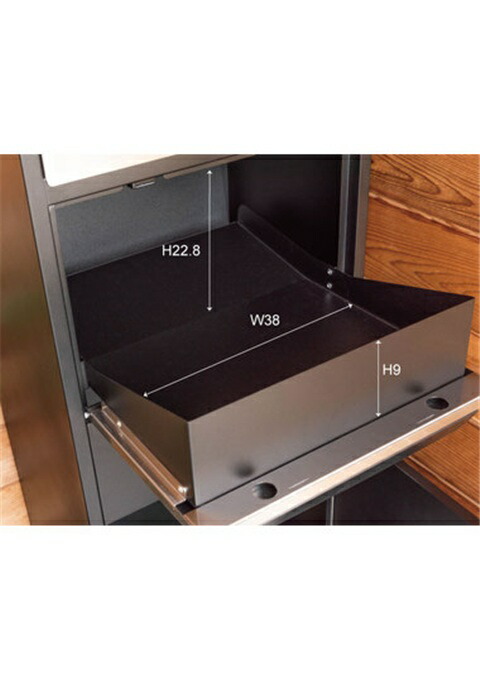 デリバリーボックス カラー : ブラック ストレージ 東谷 AZUMAYA PST-216SV_16