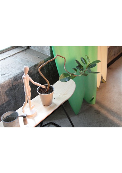 スケートボードスツール カラー : ナチュラル 東谷 AZUMAYA SF-201NA