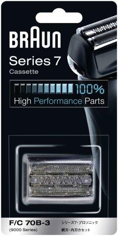 BRAUN ブラウン 正規品 FC70B3 カセットタイプ交換用替刃 シリーズ7、プロソニック ブラック F/C 70B-3