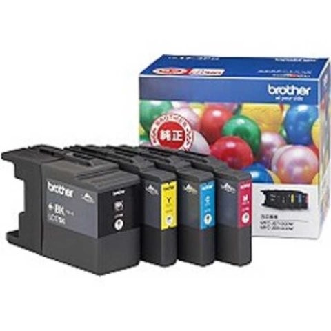 brother ブラザー 純正 インクカートリッジ 4色パック(大容量)[対応型番:MFC-J6710CDW 他]? LC17-4PK