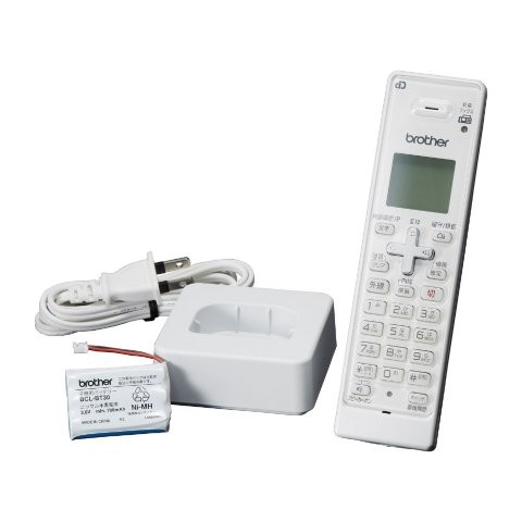 brother ブラザー コードレス増設子機 BCL‐D120K‐WH (ホワイト) BCL-D120K-WH
