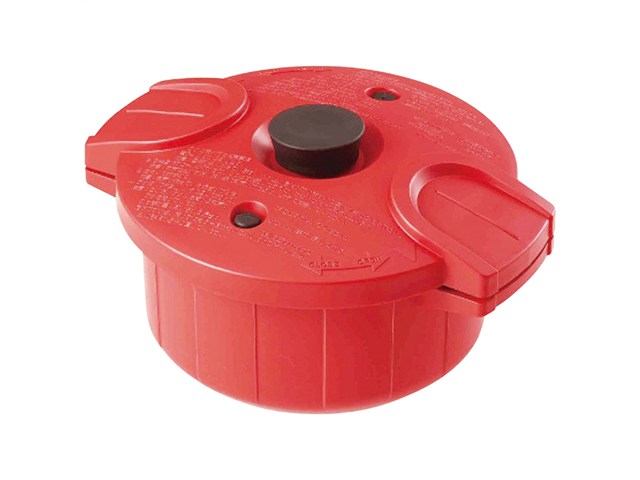 【ギフト】 スケーター 電子レンジ圧力鍋2.3l 極み味 MWP1/239564（レッド）