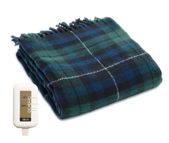 広電 KODEN コウデン 電気ひざかけ毛布 ブラックウオッチ CWN142H-NCの通販は 6,251円