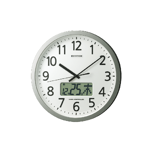 リズム プログラムカレンダー405SR(掛時計) 4FN405SR19の通販は 13,264円