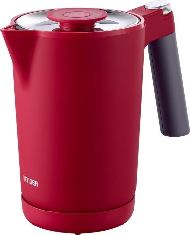 TIGER タイガー 電気ケトル ルビーレッド 1.0L PTQ-A100RR