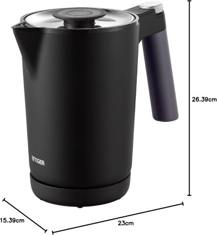 TIGER タイガー 電気ケトル ルビーレッド 1.0L PTQ-A100RR