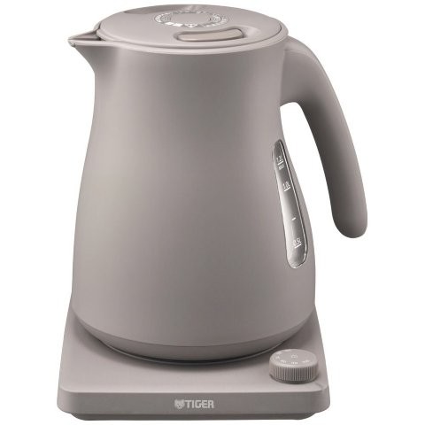 TIGER タイガー 蒸気レス電気ケトル チェスナッツグレー 1.2L PTV-A120HC