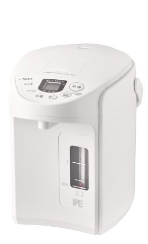 TIGER タイガー VE電気まほうびん クールホワイト 2.2L 22 PIQ-G220WC