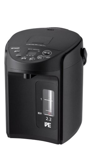 TIGER タイガー VE電気まほうびん クールブラック 2.2L 22 PIQ-G220KC