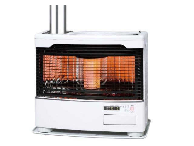 TOYOTOMI トヨトミ 煙突式石油ストーブ 木造17畳まで /コンクリート23畳まで ホワイト HR-G6524-W