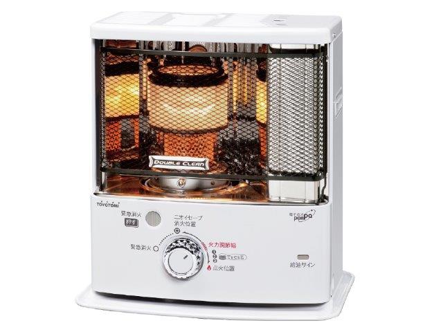 TOYOTOMI トヨトミ 石油ストーブ ダブルクリーン反射型石油ストーブ コンクリート10畳 木造7畳 ホワイト RC-S2824-W
