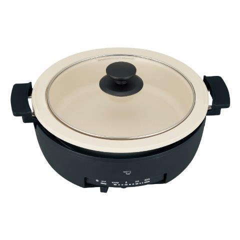 象印マホービン ZOJIRUSHI EPFA10 グリルなべ あじまる プレート1枚 ブラック EP-FA10