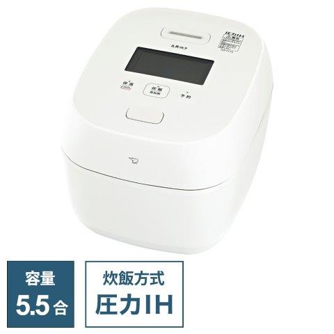 象印マホービン ZOJIRUSHI NWFC10 圧力IH炊飯ジャー 炎舞炊き 5.5合 /圧力IH 絹白 NW-FC10-Wの通販は