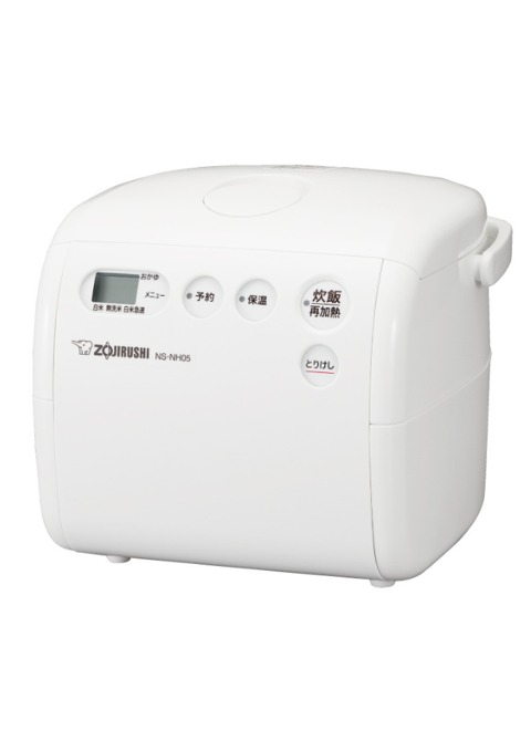 象印 ZOJIRUSHI 小容量マイコン炊飯ジャー NS-NH05 WZ（ソフトホワイト） NS-NH05-WZ