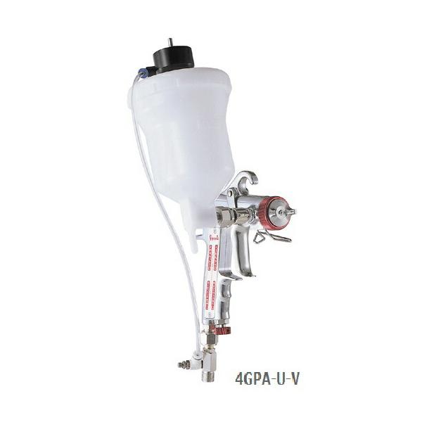 かくはん機能付き 塗料カップ　（重力式/水性対応/自在ジョイント式）　品番：4GPA-U-V  【明治機械製作所 meiji】の通販は