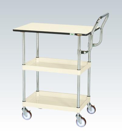 CSパールワゴン(中量・天板付・ハイタイプ取手) CSP-7572PHTNUI 【お届け先が法人か個人事業主様限定・キャンセル不可】※一部地域「送料別」の通販は 26,199円