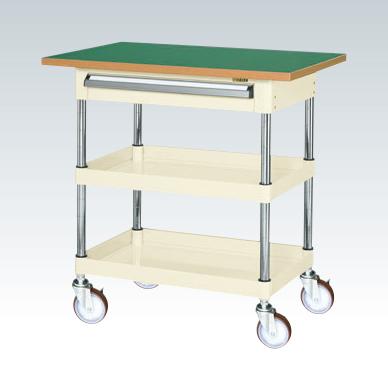 CSパールワゴン(中量タイプ・引出シ・天板付) CSP-7582ATFNUI 【お届け先が法人か個人事業主様限定・キャンセル不可】※一部地域「送料別」の通販は 30,822円