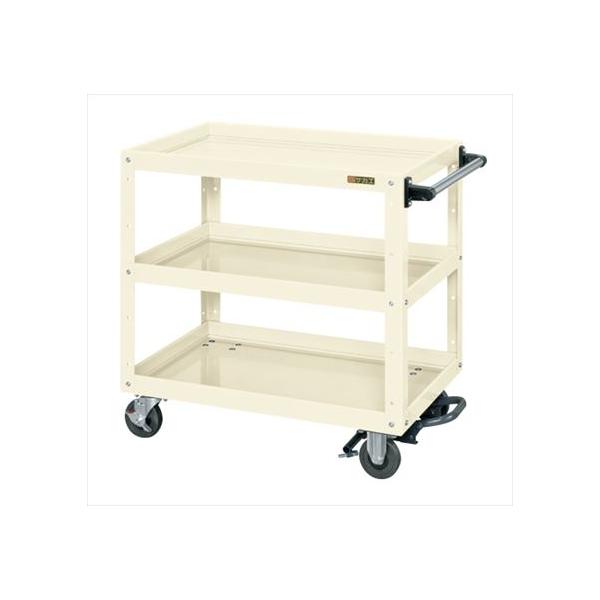 ニューCSスーパーワゴン フットブレーキ付 CSWA-757BRI 【お届け先が法人か個人事業主様限定・キャンセル不可】※一部地域「送料別」の通販は