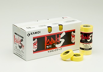 カブキS　マスキングテープ 20mm×18m 大箱 1箱（600巻）（小箱×10箱入）（カモ井加工紙）の通販は