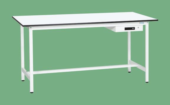 軽量立作業台KADタイプ(キャビネット付) KAD-129AMW 【お届け先が法人か個人事業主様限定・キャンセル不可】※一部地域「送料別」の通販は