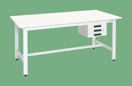 軽量作業台(抗菌・抗ウイルス天板・キャビネット3段付) KH-49CVPW 【お届け先が法人か個人事業主様限定・キャンセル不可】※一部地域「送料別」の通販は 64,407円