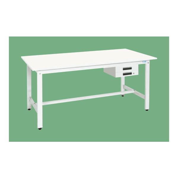 軽量作業台(抗菌・抗ウイルス天板・キャビネット2段付) KH-69BVPW 【お届け先が法人か個人事業主様限定・キャンセル不可】※一部地域「送料別」の通販は 63,372円