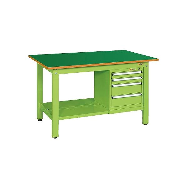 軽量作業台KKタイプ スモールキャビネット付 KK-49FSL4 【お届け先が法人か個人事業主様限定・キャンセル不可】※一部地域「送料別」の通販は 50,633円