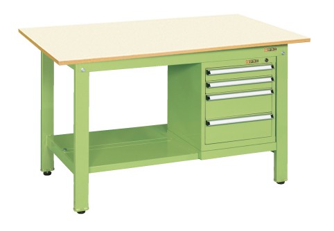 軽量作業台KKタイプ スモールキャビネット付 KK-69PSL4IG 【お届け先が法人か個人事業主様限定・キャンセル不可】※一部地域「送料別」の通販は
