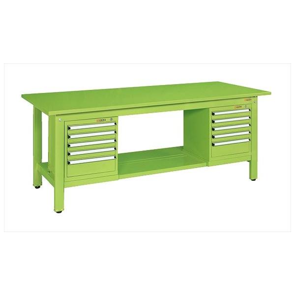 軽量作業台KKタイプ スモールキャビネット付 KK-69SSL52 【お届け先が法人か個人事業主様限定・キャンセル不可】※一部地域「送料別」の通販は