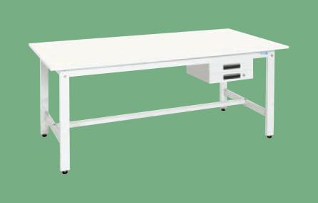 軽量作業台KKタイプ(抗ウイルス天板・キャビネット2段付) KK-70BVPW 【お届け先が法人か個人事業主様限定・キャンセル不可】※一部地域「送料別」の通販は 68,094円