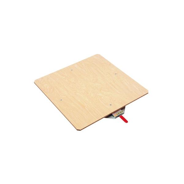 クルクル回転盤・スチール製・合板天板 KS-60T 【お届け先が法人か個人事業主様限定・キャンセル不可】※一部地域「送料別」の通販は 26,765円