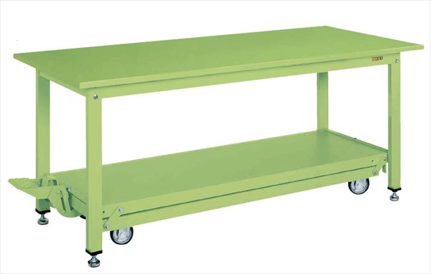 中量作業台KTタイプ(ペダル昇降移動式) KT-157S 【お届け先が法人か個人事業主様限定・キャンセル不可】※一部地域「送料別」の通販は