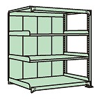 中量棚PB型パネル付(500kg/段・連結・4段タイプ) PBG-1764R 【お届け先が法人か個人事業主様限定・キャンセル不可】※一部地域「送料別」の通販は