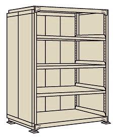 中軽量棚PMLW型パネル付(250kg/段・単体・5段) PMLW-2755 【お届け先が法人か個人事業主様限定・キャンセル不可】※一部地域「送料別」の通販は