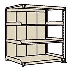 中軽量棚PMLW型パネル付(250kg/段・連結・4段) PMLW-8524R 【お届け先が法人か個人事業主様限定・キャンセル不可】※一部地域「送料別」の通販は