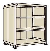 中軽量棚PMLW型パネル付(250kg/段・単体・4段) PMLW-9564 【お届け先が法人か個人事業主様限定・キャンセル不可】※一部地域「送料別」の通販は 57,154円