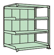 ラークラックパネル付(150kg/段・連結・4段タイプ) PRLG-9114R 【お届け先が法人か個人事業主様限定・キャンセル不可】※一部地域「送料別」の通販は 27,629円