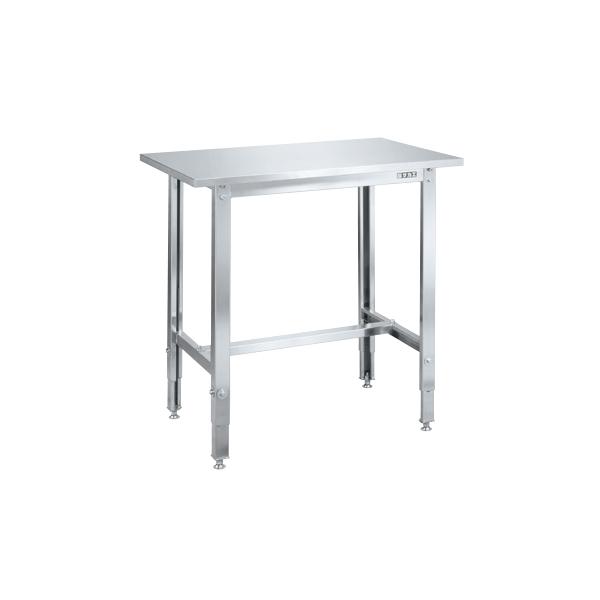 ステンレス高サ調整作業台 SUT4-096LCN 【お届け先が法人か個人事業主様限定・キャンセル不可】※一部地域「送料別」の通販は